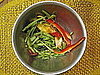 Throw Away Food Waste in Compost Bowl