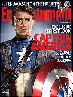 Chris Evans as Captain America Cover of Entertainment Weekly Pics and Quotes 2010-10-28 11:00:05
