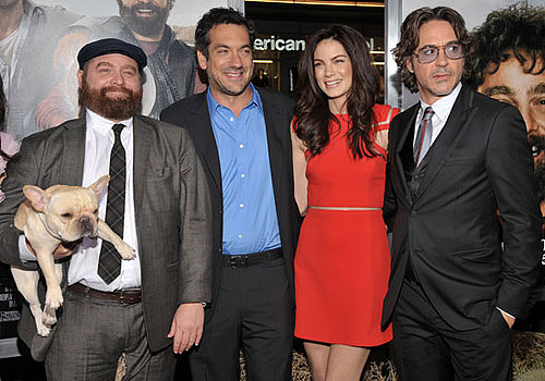 Zach Galifianakis, Robert Downey Jr., Todd Phillips and More at Due Date LA Premiere