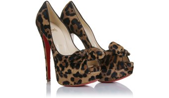 Christian Louboutin - MADAME BUTTERFLY 150 PONY LEOPARD PUMP