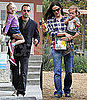 Pictures of Ben Affleck and Jennifer Garner With Violet and Seraphina in LA