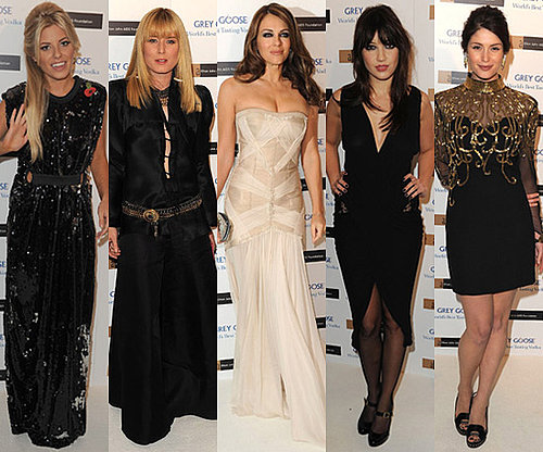 Photos from Elton John's Winter Ball in London with Elizabeth Hurley and Daisy Lowe