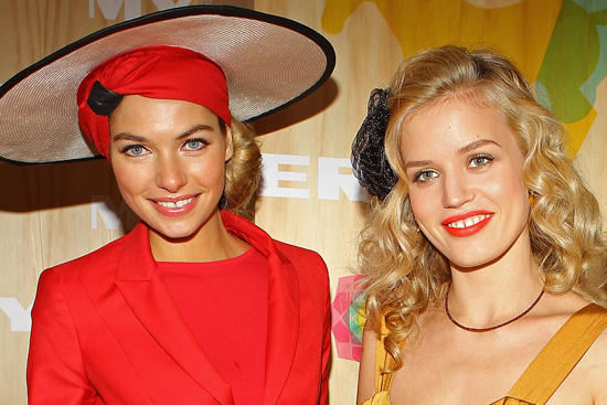 Jess Hart and Georgia May Jagger Jess Hart and Georgia May Jagger