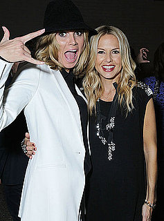 Pictures of Heidi Klum, Rachel Zoe, and Debra Messing at a Holiday Dinner in LA