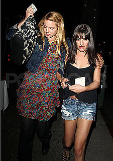 Pictures of Lea Michele, Matthew Morrison, Chris Colfer, Dianna Agron in LA