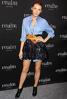 Pictures of Blake Lively at the Opening of a Shop in NYC