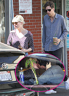 Pictures of Kirsten Dunst Kissing Jason Boesel in LA