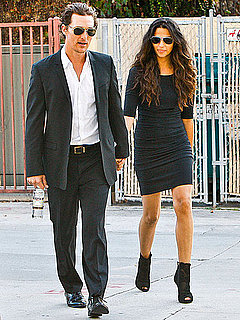 Pictures of Matthew McConaughey and Camila Alves Together in LA
