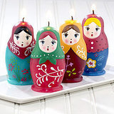 Russian Doll Candles