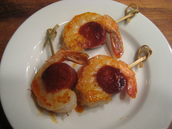 Shrimp and Chorizo