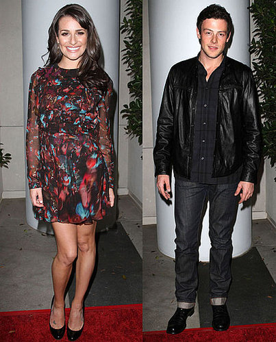 Pictures of Lea Michele, Cory Monteith, and the Cast of Glee at TV Guide's Hot List Party 2010-11-09 16:30:00