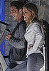 Pictures of Rosie Huntington-Whiteley and Shia LaBeouf Filming Transformers 3 In Culver City, CA
