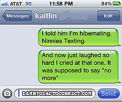 Funny iPhone Autocorrect Texts