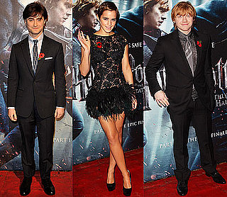 Pictures of Emma Watson, Rupert Grint, Daniel Radcliffe at Harry Potter and Deathly Hallows Part I Premiere in London