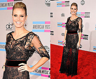 Heidi Klum at 2010 American Music Awards 2010-11-21 17:10:34