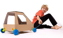 Rolobox Cardboard Box  Wheels