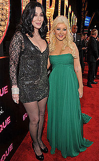 Pictures of Christina Aguilera, Cher, Julianne Hough, AnnaLynne McCord at Burlesque Premiere