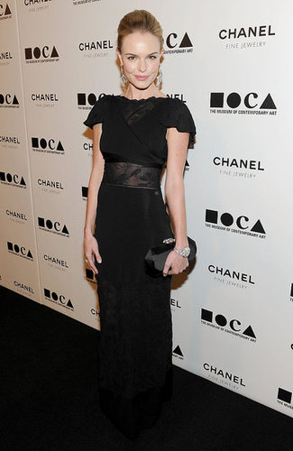 Kate Bosworth went long and black in a gown from Chanel Spring '11.
Kate Bosworth went long and black in a gown from Chanel Spring '11.
