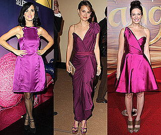 Photos of Katy Perry, Natalie Portman and Mandy Moore in Purple Dresses on the Red Carpet 2010-11-15 03:00:57
