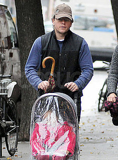 Pictures of Matt Damon With Daughter Isabella in NYC