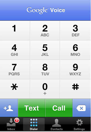 New Google Voice iPhone App