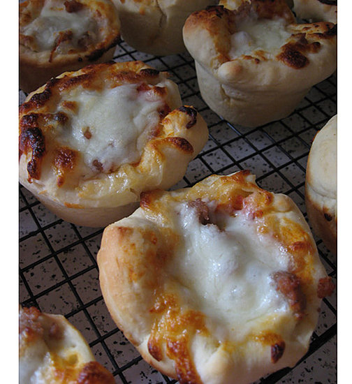 Mini Deep Dish Pizzas