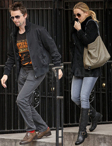 Pictures of Kate Hudson and Matt Bellamy Out In New York