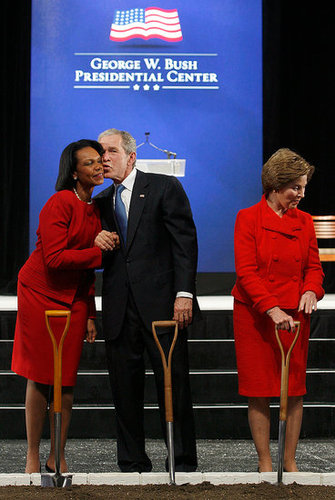 Pictures From George W. Bush Presidential Center Groundbreaking