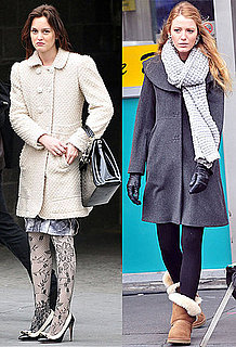Pictures of Blake Lively and Leighton Meester Filming Gossip Girl in New York Plus Green Lantern Trailer with Ryan Reynolds