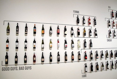 Pictures of the "How Wine Became Modern" Art Exhibit at SFMOMA