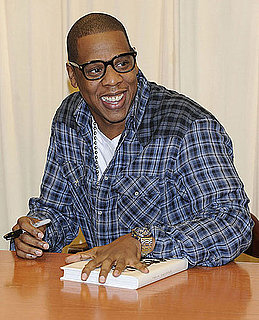 Pictures of Jay-Z at a Book Signing and The Daily Show