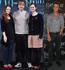 Pictures of Rupert Grint, Bonnie Wright, Evanna Lynch in Japan, Tom Felton in Mexico For Harry Potter and the Deathly Hallows Pictures of Rupert Grint, Bonnie Wright, Evanna Lynch in Japan, Tom Felton in Mexico For Harry Potter and the Deathly Hallows