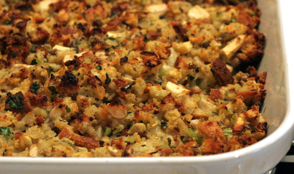 Cornbread Dressing and Chardonnay Cornbread Dressing and Chardonnay