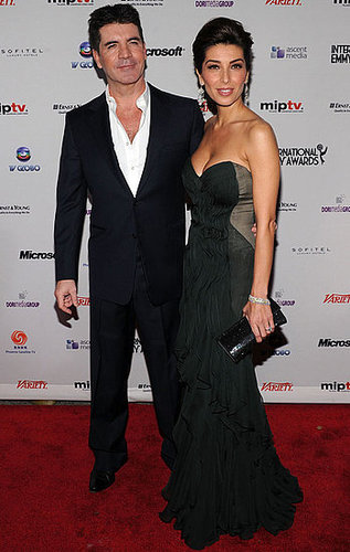 PIctures of Simon Cowell & Mezhgan Hussainy, Elisabeth Moss, Melissa Joan Hart, Ruth Wilson, International Emmy Awards 2010