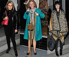 Pictures of Catherine Tate Turning on Stella McCartney Store Christmas Lights