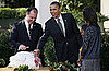 Presidential Turkey Pardon 2010 and Barack Obama at the White House