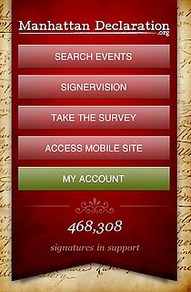 Declaration App in iTunes Store