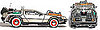 DeLorean External Hard Drive