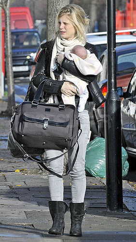 First Pictures of Emilia Fox With Her Baby Daughter