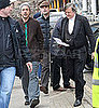 Pictures of Stephen Fry, Jude Law, Robert Downey Jr Filming Sherlock Holmes 2