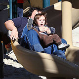 Guess Who's Taking a Ride Down a Slide? Guess Who's Taking a Ride Down a Slide?