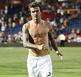 Pictures of David Beckham With the Galaxy in Australia