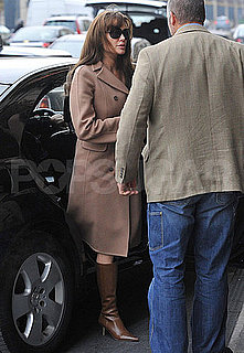Pictures of Angelina Jolie Out in Paris