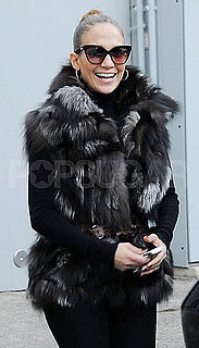 Pictures of Jennifer Lopez Leaving Gucci in LA