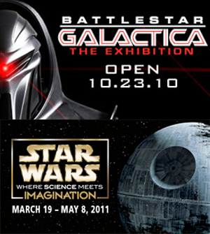 Geeky Museum Exhibits in Seattle Feature BSG and Star Wars