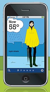 iPhone Wearcast App