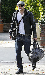 Pictures of Kellan Lutz Leaving LA