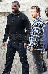 Pictures of Ryan Phillippe and 50 Cent on the Set of Set Up