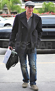 Pictures of Peter Facinelli Leaving LA