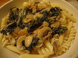 Mushroom and Kale Stroganoff Mushroom and Kale Stroganoff